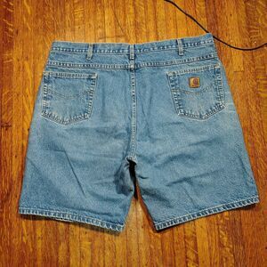 VTG 90s Carhartt Jorts Mens Jean Shorts Size 44/T475